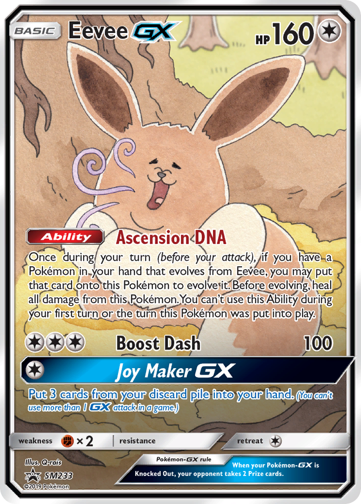 Eevee GX (SM233) [Sun & Moon: Black Star Promos] | Exor Games Summserside