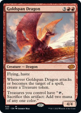 Goldspan Dragon [Jumpstart 2022] | Exor Games Summserside