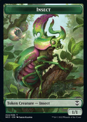 Ogre // Insect Double-sided Token [Streets of New Capenna Commander Tokens] | Exor Games Summserside