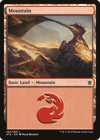 Mountain (262) [Khans of Tarkir] | Exor Games Summserside