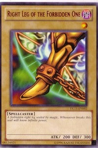 Right Leg of the Forbidden One (Red) [DL11-EN002] Rare | Exor Games Summserside