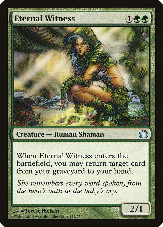 Eternal Witness [Modern Masters] | Exor Games Summserside