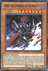 Gorz the Emissary of Darkness (Blue) [DL13-EN013] Rare | Exor Games Summserside