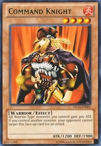 Command Knight (Green) [DL14-EN002] Rare | Exor Games Summserside