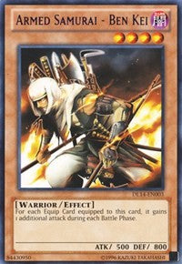 Armed Samurai - Ben Kei (Purple) [DL14-EN003] Rare | Exor Games Summserside