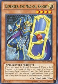 Defender, the Magical Knight (Green) [DL14-EN006] Rare | Exor Games Summserside