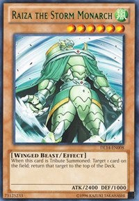 Raiza the Storm Monarch (Green) [DL14-EN008] Rare | Exor Games Summserside