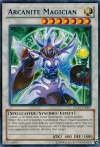 Arcanite Magician (Blue) [DL14-EN009] Rare | Exor Games Summserside