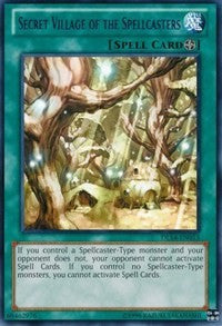 Secret Village of the Spellcasters (Blue) [DL14-EN013] Rare | Exor Games Summserside