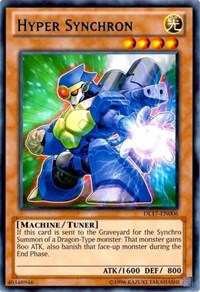 Hyper Synchron (Blue) [DL17-EN006] Rare | Exor Games Summserside