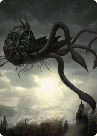 Nautiloid Ship Art Card [Commander Legends: Battle for Baldur's Gate Art Series] | Exor Games Summserside