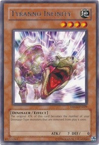 Tyranno Infinity [DR04-EN029] Rare | Exor Games Summserside