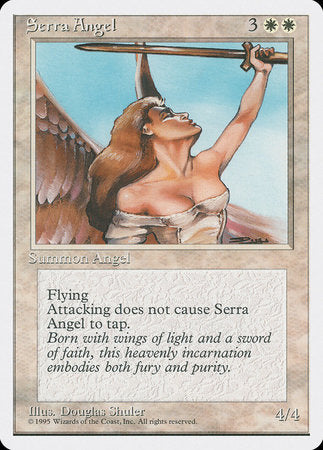 Serra Angel [Fourth Edition] | Exor Games Summserside