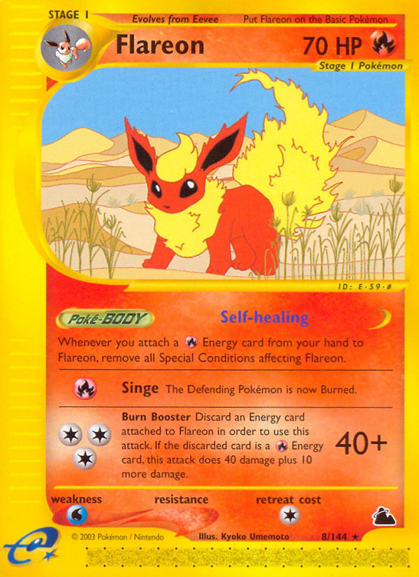 Flareon (8/144) [Skyridge] | Exor Games Summserside