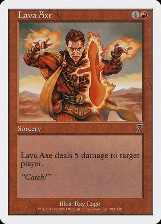 Lava Axe [Seventh Edition] | Exor Games Summserside