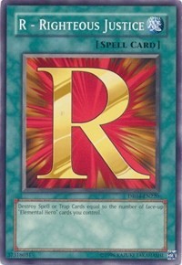 R - Righteous Justice [DR04-EN220] Common | Exor Games Summserside