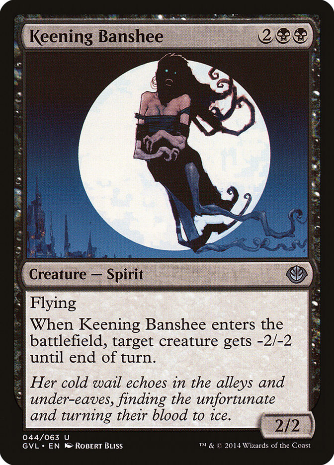 Keening Banshee (Garruk vs. Liliana) [Duel Decks Anthology] | Exor Games Summserside