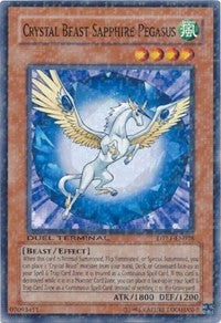 Crystal Beast Sapphire Pegasus [DTP1-EN028] Common | Exor Games Summserside