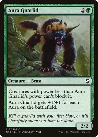 Aura Gnarlid [Commander 2018] | Exor Games Summserside