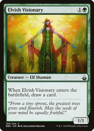 Elvish Visionary [Battlebond] | Exor Games Summserside