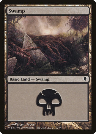 Swamp (241a) [Zendikar] | Exor Games Summserside