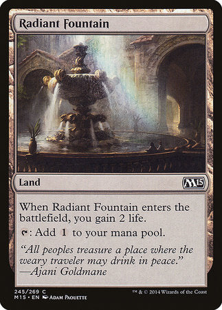 Radiant Fountain [Magic 2015] | Exor Games Summserside