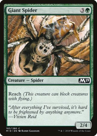 Giant Spider [Core Set 2019] | Exor Games Summserside