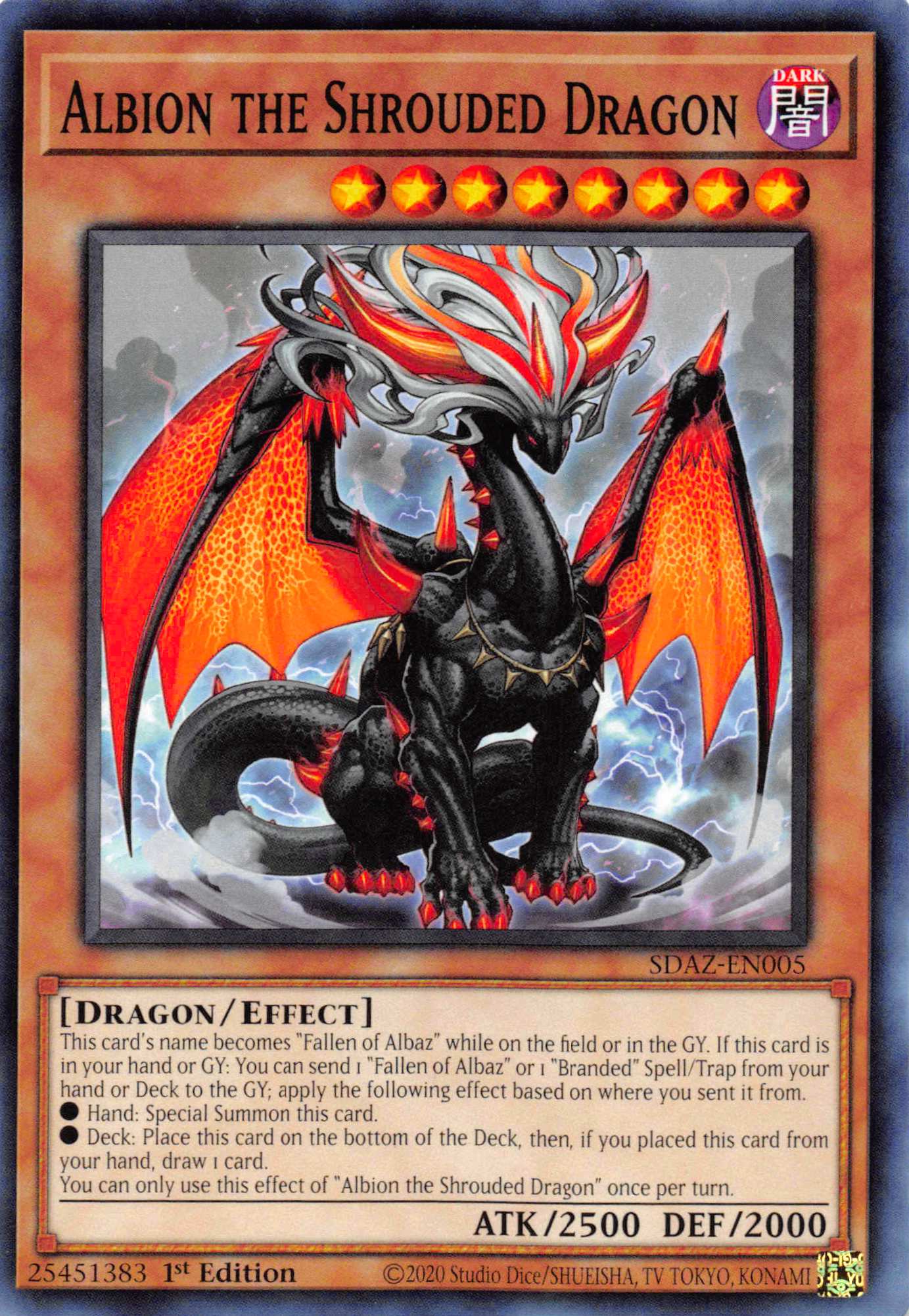 Albion the Shrouded Dragon [SDAZ-EN005] Common | Exor Games Summserside