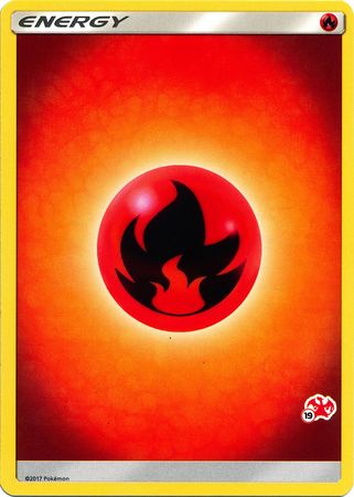 Fire Energy (Charizard Stamp #19) [Battle Academy 2020] | Exor Games Summserside