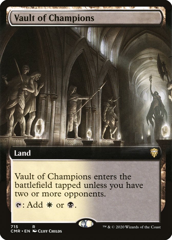 Vault of Champions (Extended) [Commander Legends] | Exor Games Summserside