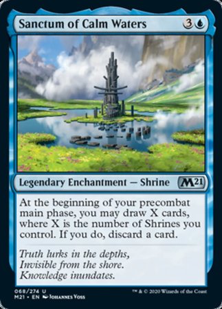 Sanctum of Calm Waters [Core Set 2021] | Exor Games Summserside