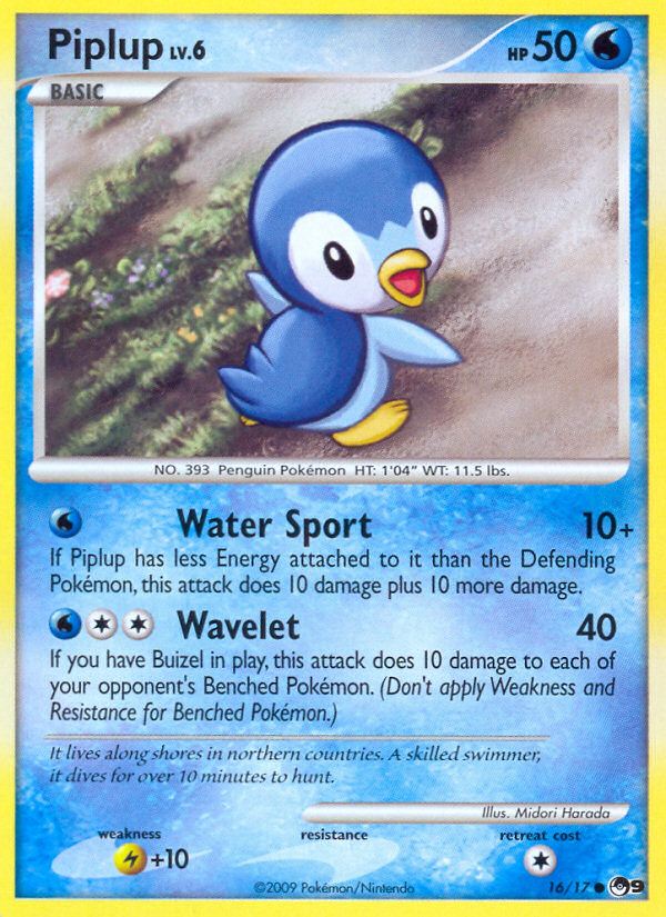 Piplup (16/17) [POP Series 9] | Exor Games Summserside