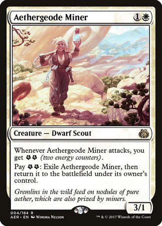 Aethergeode Miner [Aether Revolt] | Exor Games Summserside