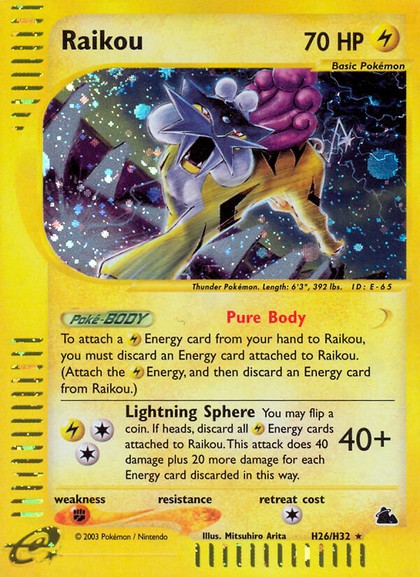 Raikou (H26/H32) [Skyridge] | Exor Games Summserside