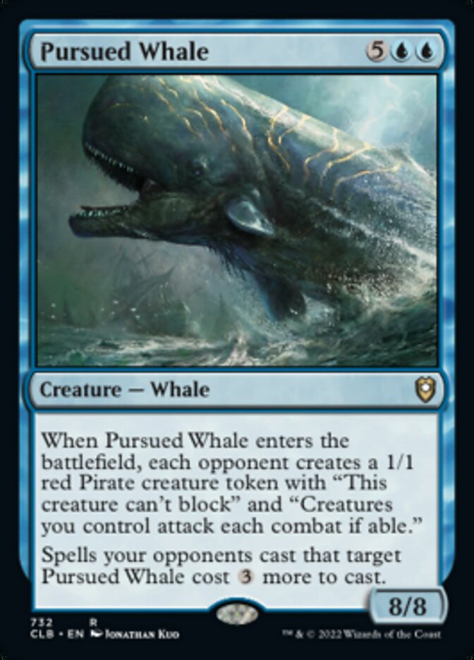 Pursued Whale [Commander Legends: Battle for Baldur's Gate] | Exor Games Summserside