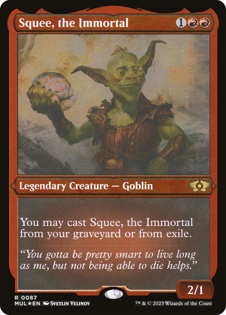 Squee, the Immortal (Foil Etched) [Multiverse Legends] | Exor Games Summserside