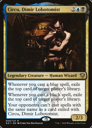 Circu, Dimir Lobotomist [GRN Guild Kit] | Exor Games Summserside