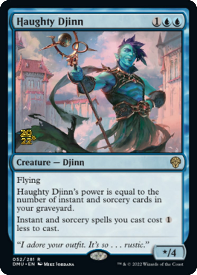 Haughty Djinn [Dominaria United Prerelease Promos] | Exor Games Summserside