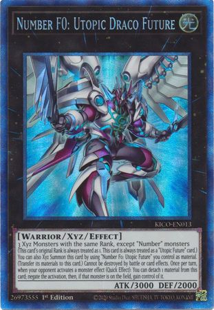 Number F0: Utopic Draco Future (Collector's Rare) [KICO-EN013] Collector's Rare | Exor Games Summserside