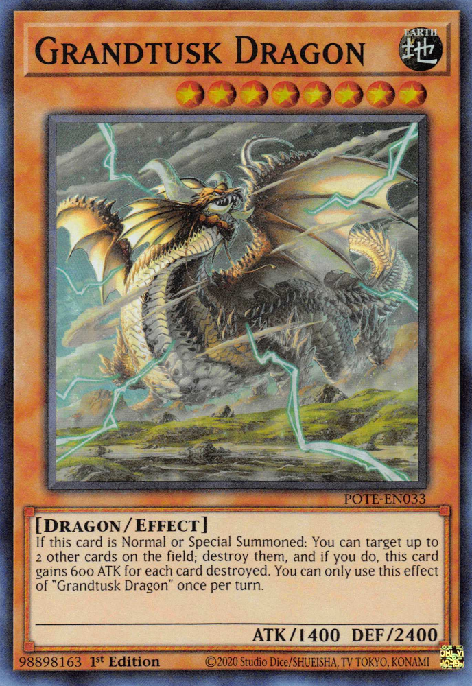 Grandtusk Dragon [POTE-EN033] Super Rare | Exor Games Summserside