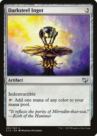 Darksteel Ingot [Commander 2015] | Exor Games Summserside