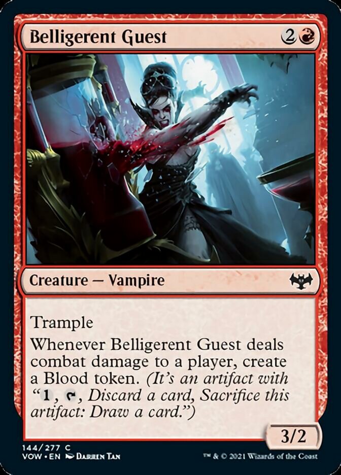 Belligerent Guest [Innistrad: Crimson Vow] | Exor Games Summserside