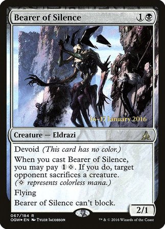 Bearer of Silence [Oath of the Gatewatch Promos] | Exor Games Summserside