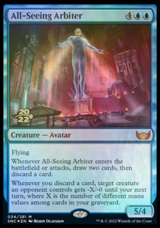 All-Seeing Arbiter [Streets of New Capenna Prerelease Promos] | Exor Games Summserside