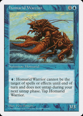 Homarid Warrior [Fifth Edition] | Exor Games Summserside