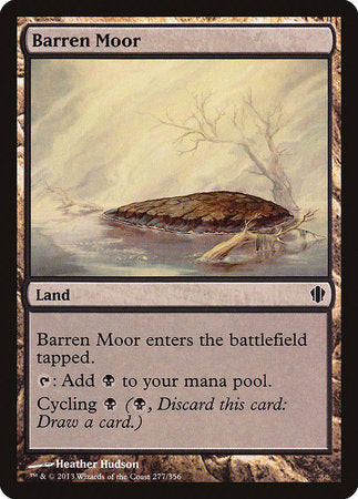 Barren Moor [Commander 2013] | Exor Games Summserside