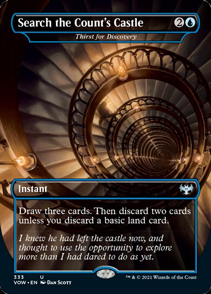 Thirst for Discovery - Search the Count's Castle [Innistrad: Crimson Vow] | Exor Games Summserside