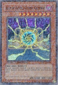 Ally of Justice Cosmic Gateway [DT02-EN028] Super Rare | Exor Games Summserside