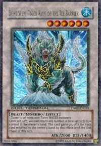 Dewloren, Tiger King of the Ice Barrier [DT02-EN033] Ultra Rare | Exor Games Summserside