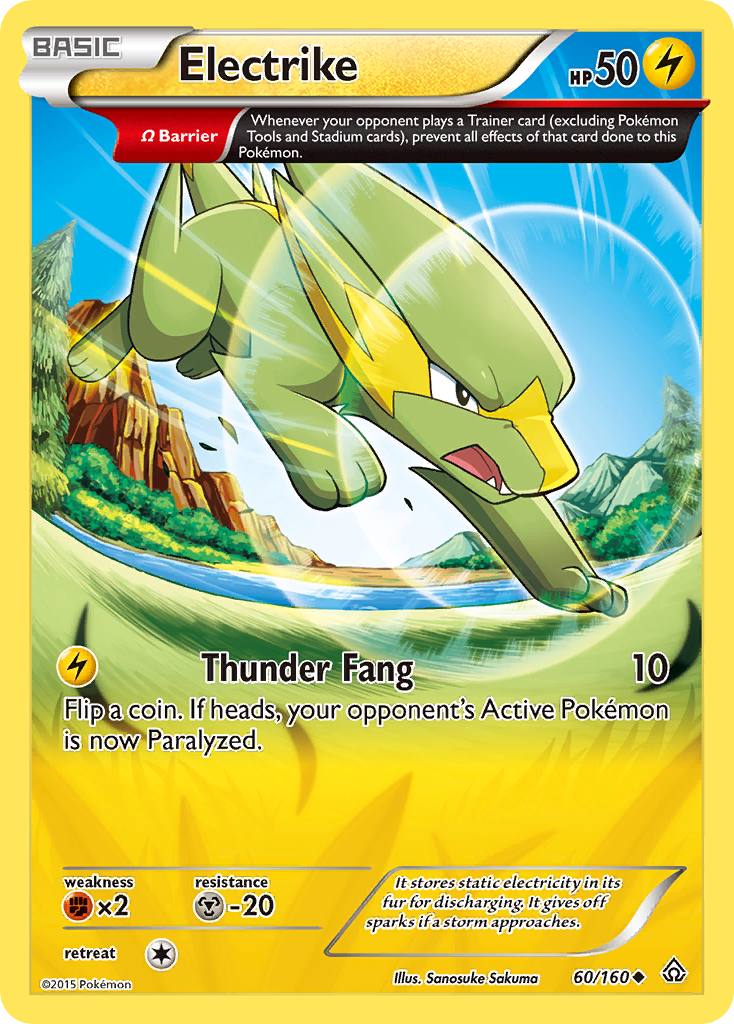 Electrike (60/160) [XY: Primal Clash] | Exor Games Summserside